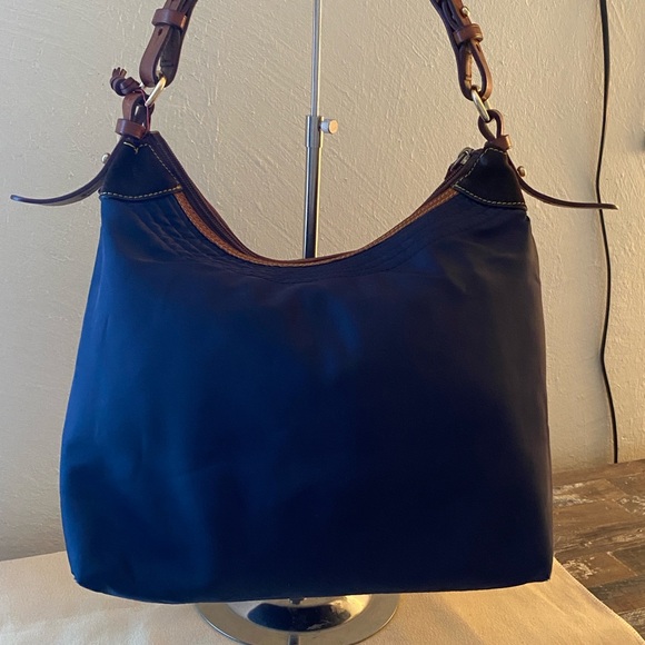 Dooney & Bourke Blue and Brown Women's Bag - Picture 4 of 12